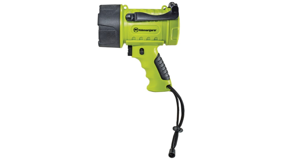 Kilimanjaro Gear LED Spotlight, Green, 250 Lumens, 3 AA Included KJ910084