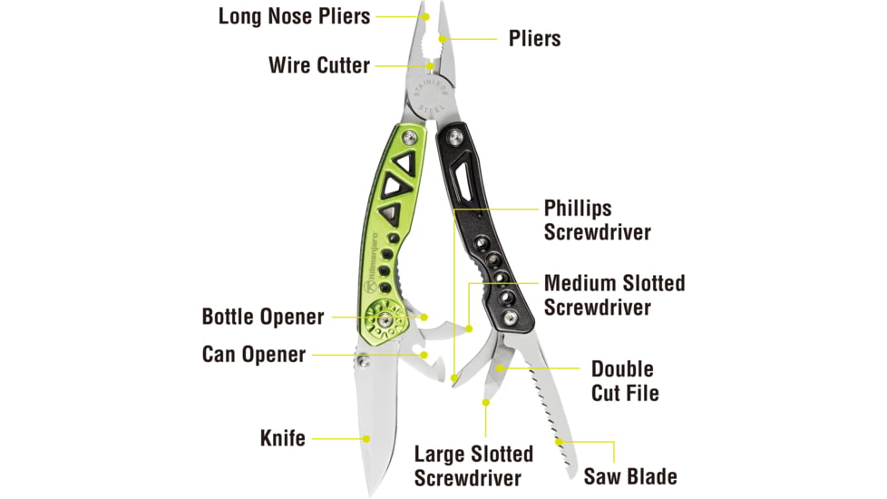 Kilimanjaro Gear Rappel II Multi Tool,Plain KJ910054
