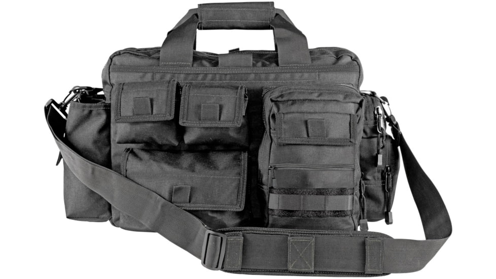 Kilimanjaro Gear Tectus Tactical Briefcase Conceal Carry Bag, Black KJ910122