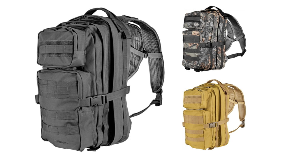 Kilimanjaro Gear Transport Modular Assault Pack, Black, Camo, Tan