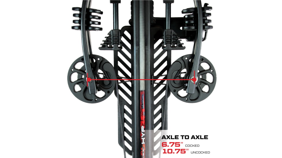 Killer Instinct Fanatix Crossbow 195lb. 415 fps, Black, 611005