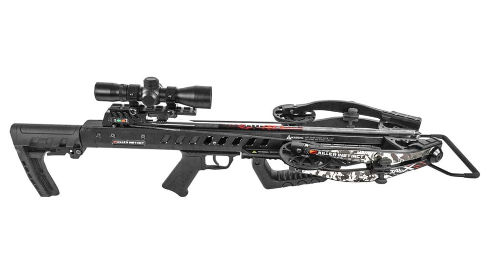 Killer Instinct Fatal-X Crossbow Kit, 405 Fps, 2087