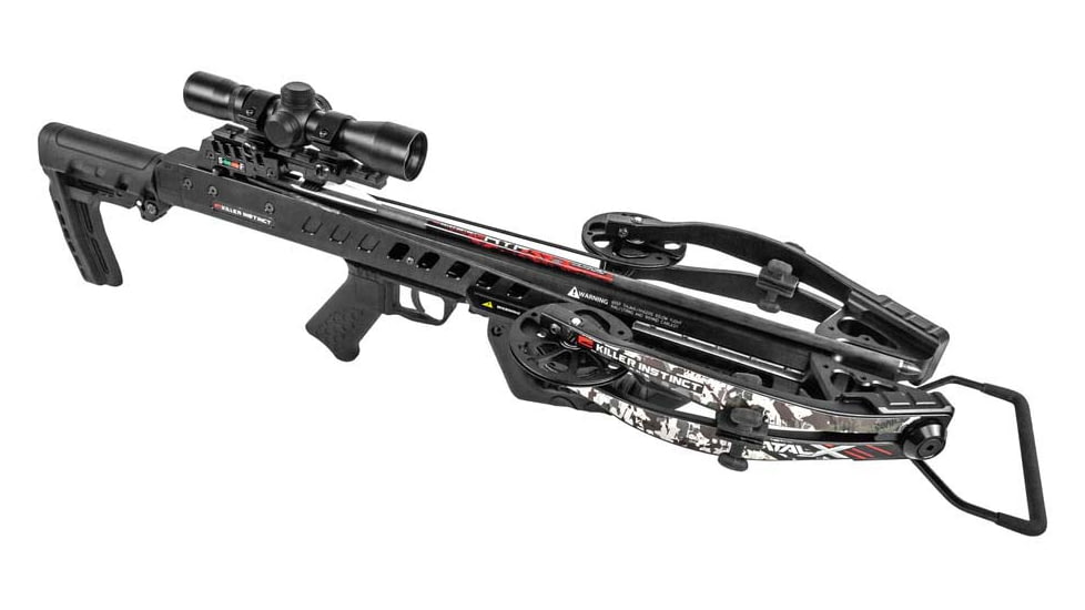 Killer Instinct Fatal-X Crossbow Kit, 405 Fps, 2087