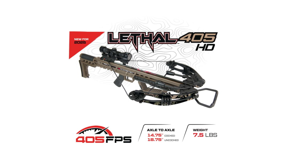 Killer Instinct Lethal 405 HD Crossbow Kit