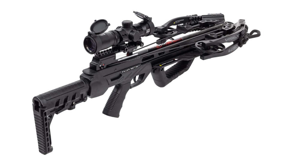Killer Instinct Vital-X 430 Elite Crossbow, 195 lb, 430fps, 5040-E