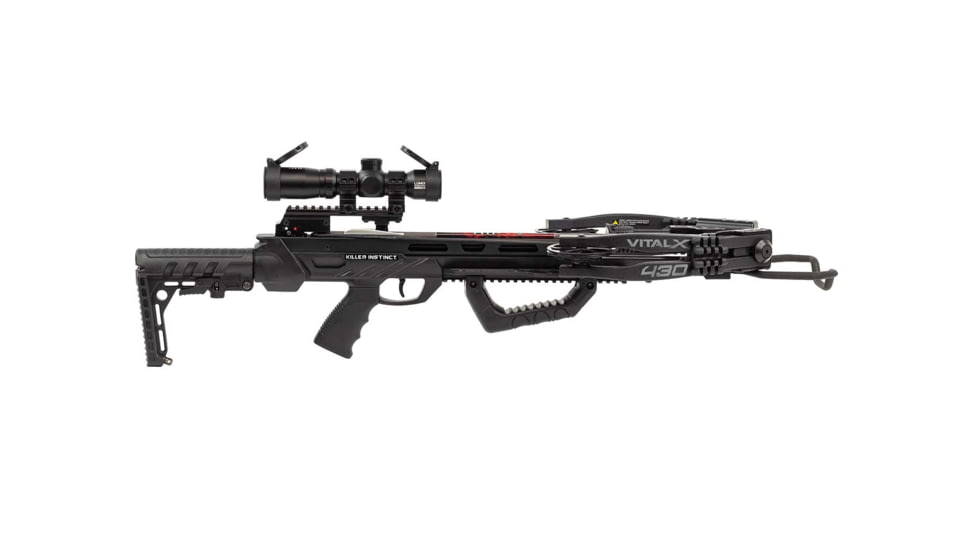 Killer Instinct Vital-X 430 Elite Crossbow, 195 lb, 430fps, 5040-E
