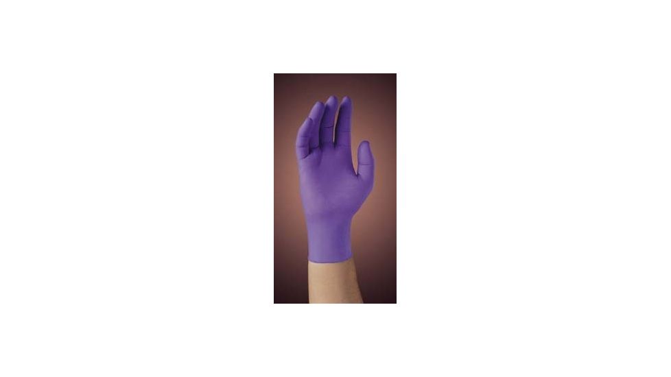 Kimberly Clark PURPLE NITRILE and PURPLE NITRILE-XTRA Examination Gloves, Kimberly-Clark 55084 Purple NITRILE, 24.1 Cm (91/2'') Length