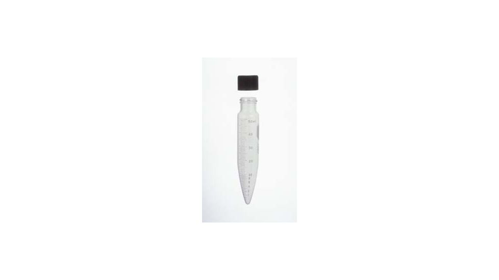 Kimble/Kontes KIMAX Centrifuge Tubes, Graduated, Conical-Bottom, with Screw Caps, Kimble Chase 45200 40 Heavy-Duty Tubes
