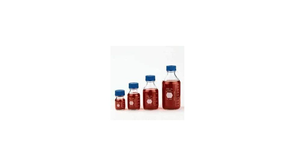 Kimble/Kontes KIMAX GL45 Media/Storage Bottles, Graduated, Kimble Chase 14395 1000 Media Bottles With Blue Cap