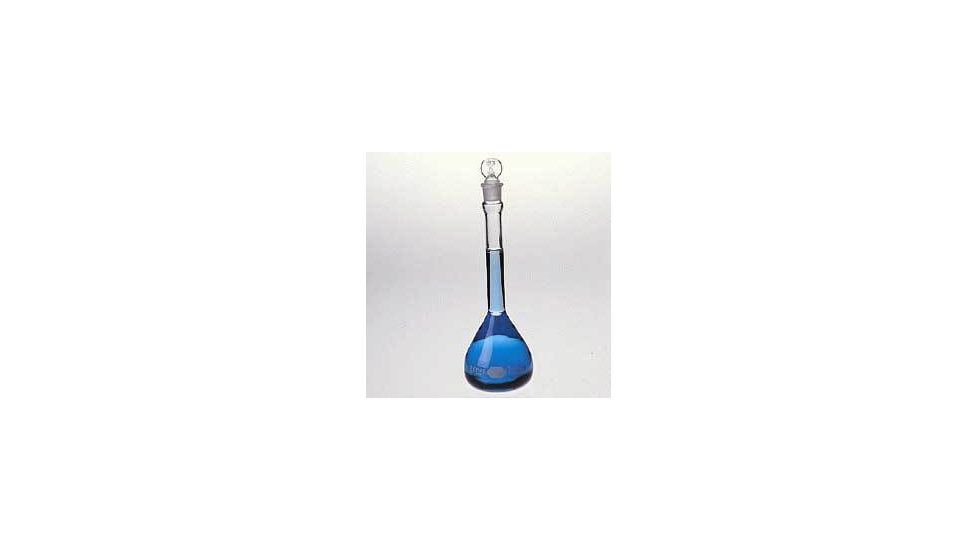 Kimble/Kontes KIMAX Volumetric Flasks with [ST] Glass Stopper, Class B, Kimble Chase 28015 100