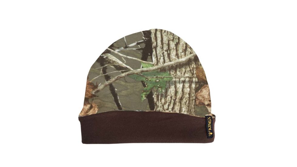 King's Camo Classic Reversible Beanie, Woodland Shadow, One Size KCB03-WS