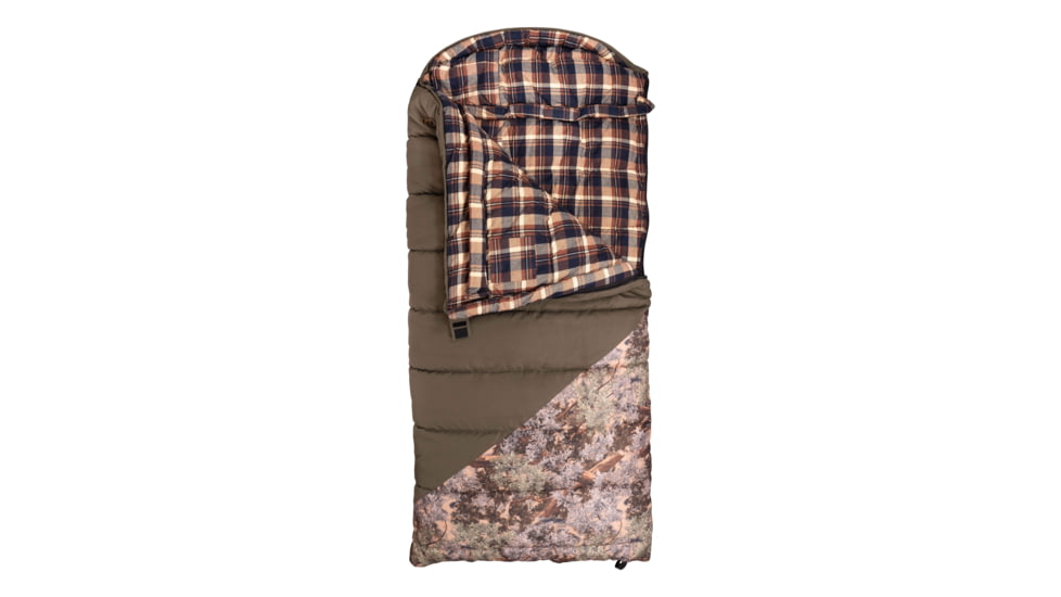 USED King's Camo Hunter Series -35 Degree Sleeping Bag, Left Zipper, Desert Shadow, Long, KCG6035-DS-L, EDEMO1