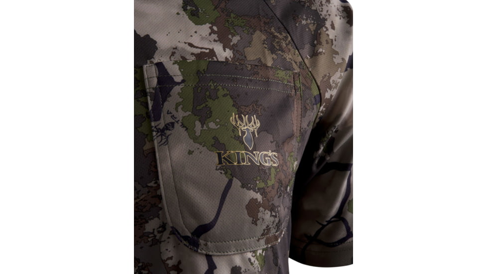 Kings Camo Hunter Series Short Sleeve T-Shirt, KC Ultra, Extra Large, KCM1086-KCU-L