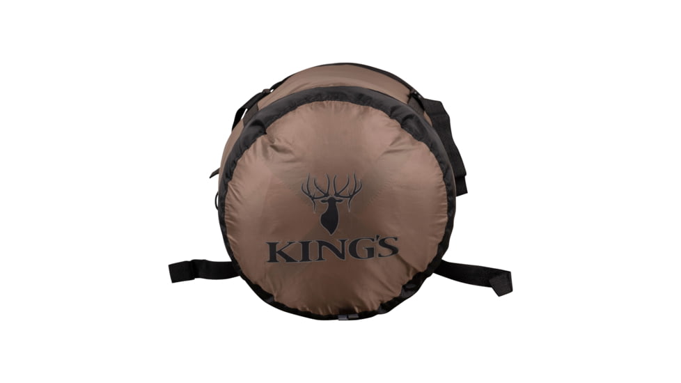 Kings Camo XKG Summit 20 Degree Mummy Bag, Khaki/Charcoal, Long, XKG6120