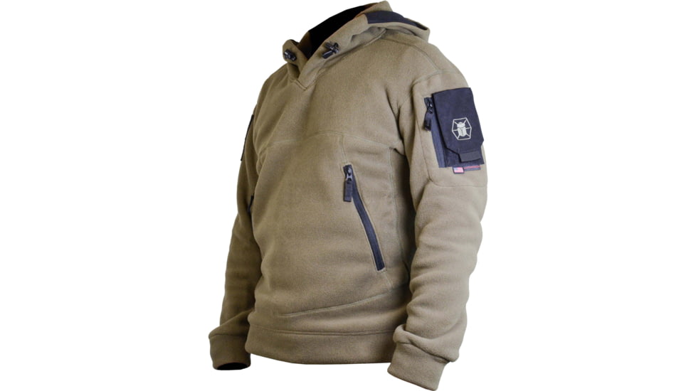 KITANICA American Fleece Hoodie - Men's, Large, Regular, Ranger Green, 401-GRN-LAR-REG
