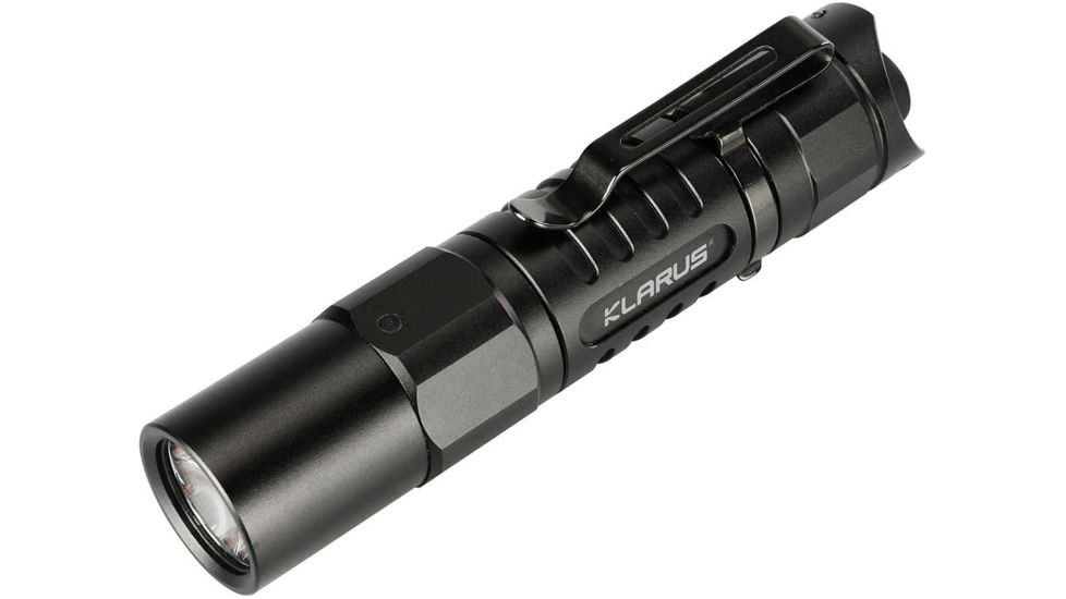 Klarus XT1A 1 x 14500/ AA CREE XP-L HD V6 LED Tactical/ EDC Flashlight, 1000 Lumens, Black, XT1A