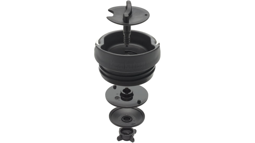 Klean Kanteen TKWide w/Cafe Cap, 16oz, Black, 16oz, 1008313
