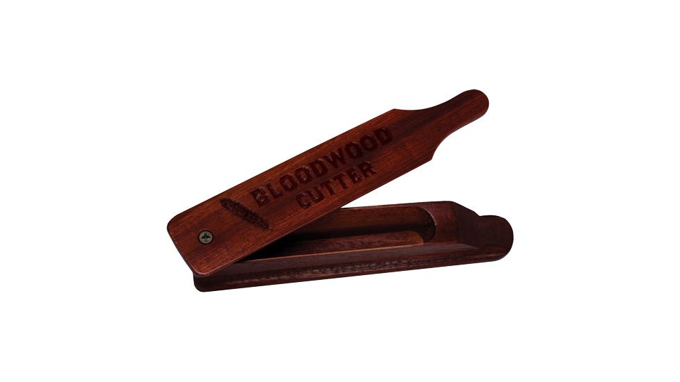 Knight &amp; Hale Box Turkey Call Bloodwood Cutter Mahogany