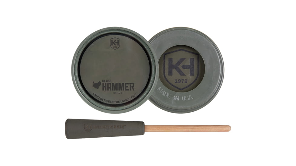 Knight &amp; Hale Knight and Hale Plastic Pot Turkey Call Glass over Plastic, 1503339