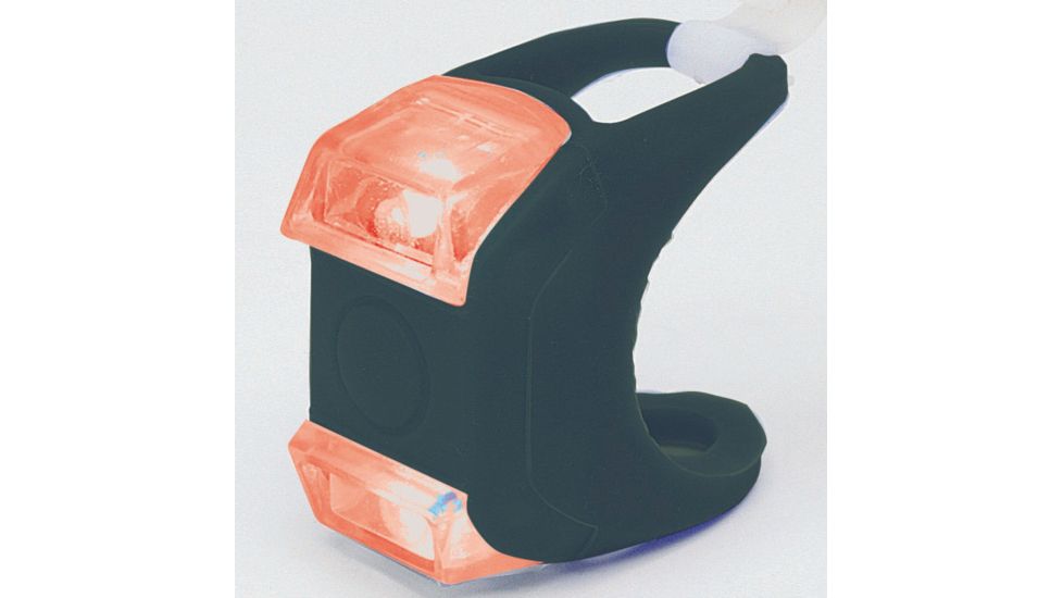 Konus 2pc KONUSBIKE Light Kit,2 Orange LED Wheel Lights,1 Rear Red LED,1 Handlebar Red/White LED 3918