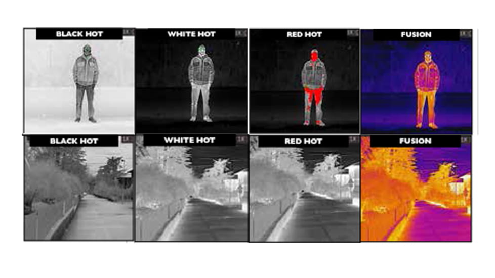 Konus Flame 1.5x-3x Thermal Imaging Monoculars, Green/Black, 7954