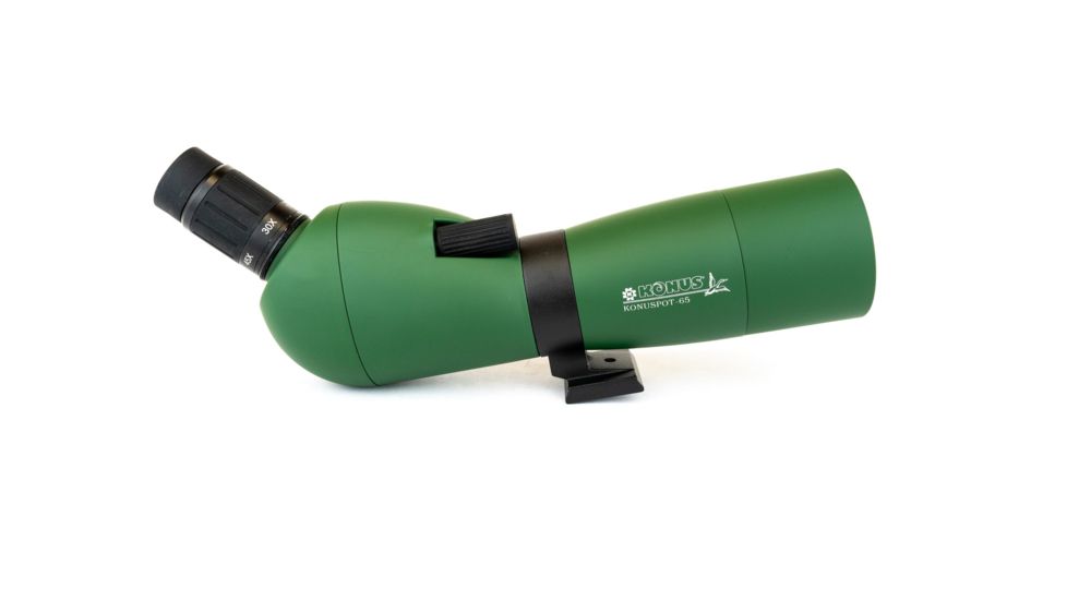Konus Konuspot-65 15-45x65 Angled Spotting Scope, Blue w/ Textile Case 7116
