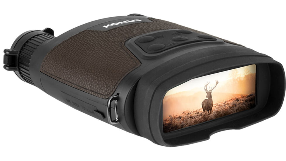 Konus Konuspy-16 3.6x-10.8x Night Vision Binocular, Black/Brown, 7397