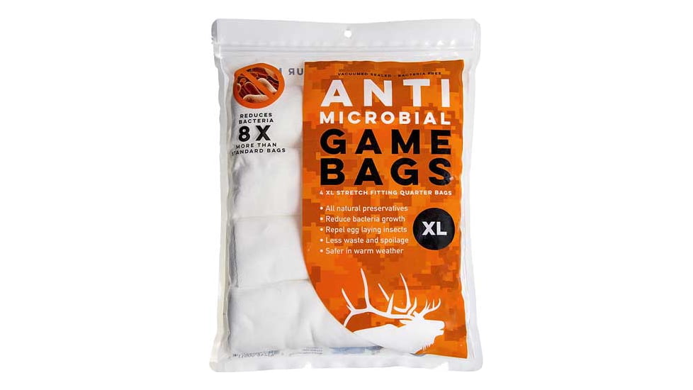Koola Buck Anti-microbial Elk Quarter Bag 4-pack