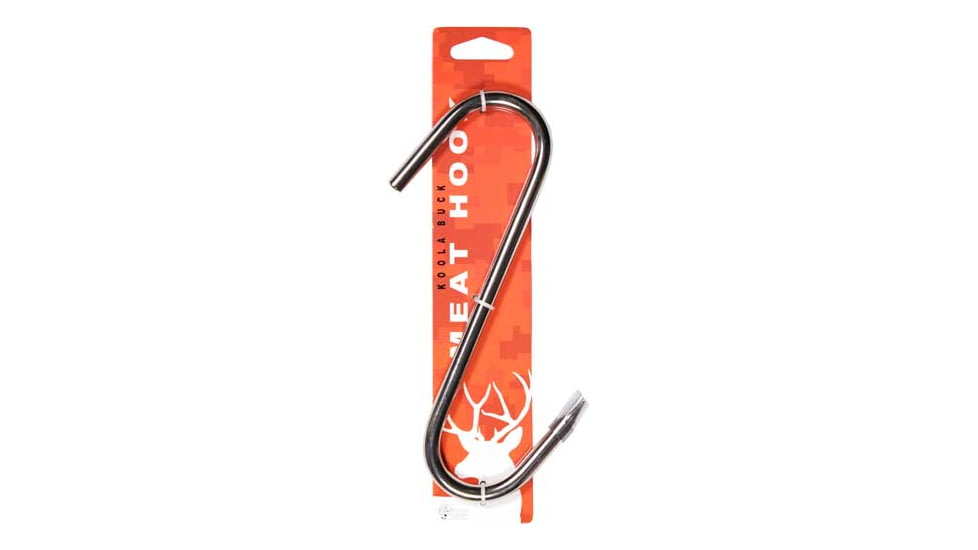 Koola Buck Single Pack Meat S- Hook 8'' Stainless Steel