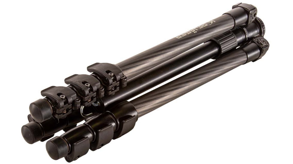 Kopfjager K800 Carbon Fiber Tripod Without Head, Black, KJ85002