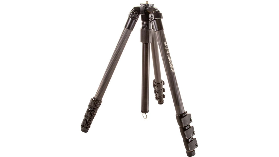 Kopfjager K800 Carbon Fiber Tripod Without Head, Black, KJ85002