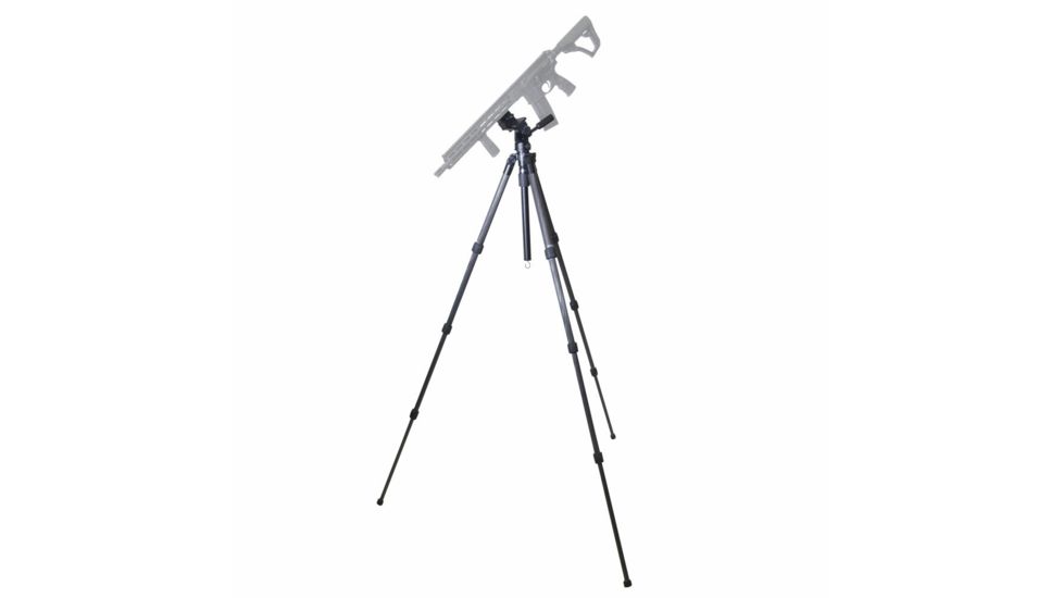 Kopfjager K800 CF Tripod w/ Reaper Rail, Black KJ85004K