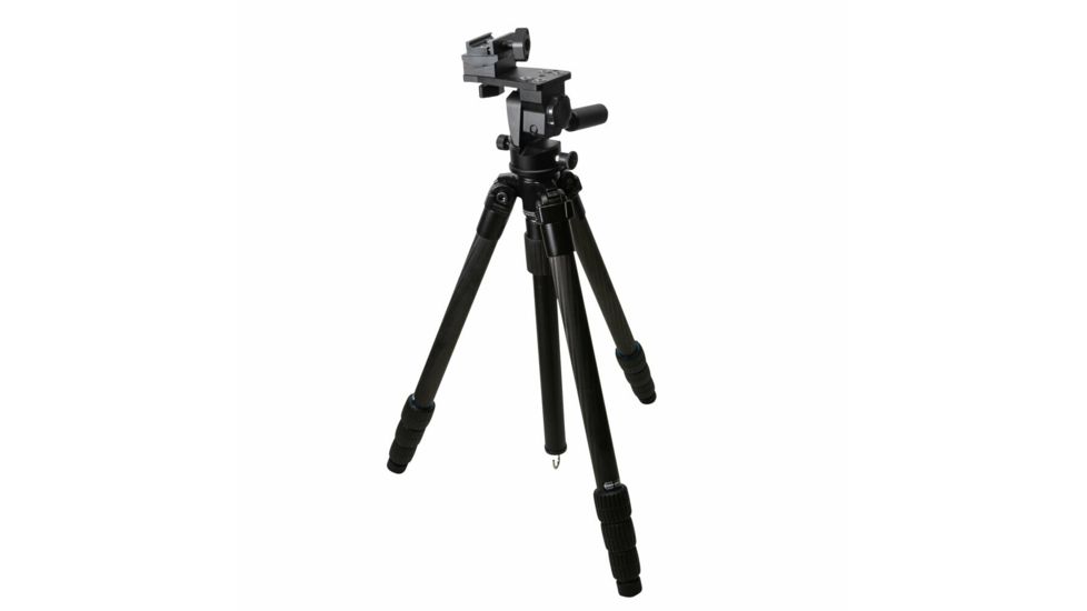 Kopfjager K800 CF Tripod w/ Reaper Rail, Black KJ85004K