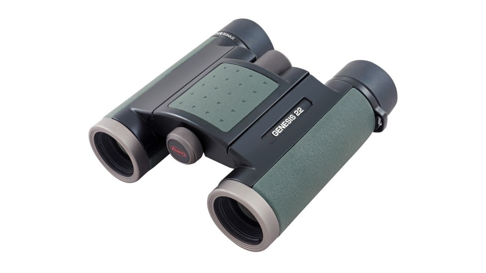 Kowa 10x22mm Genesis PROMINAR XD Binoculars, Green, Small GN22-10