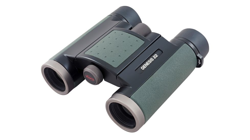 Kowa 8x22mm Genesis PROMINAR XD Binoculars, Green, Small, GN22-8