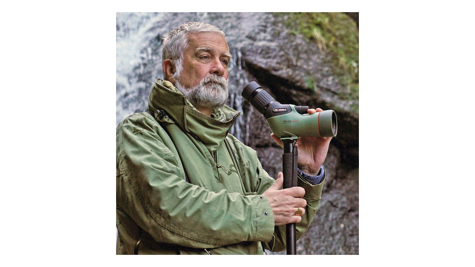 Kowa TS-55 PROMINAR 17-40x55mm Spotting Scope, Angled, Green, TSN-55A