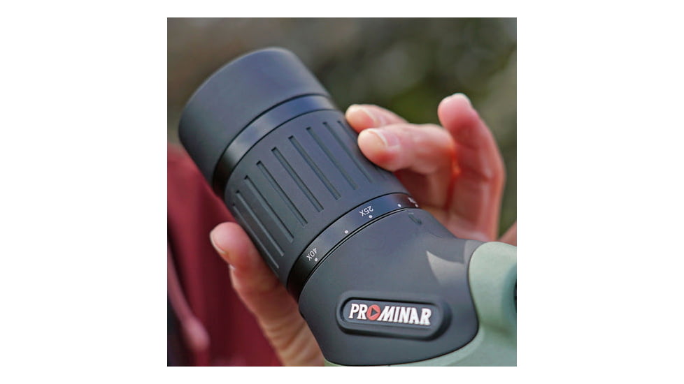 Kowa TS-55 PROMINAR 17-40x55mm Spotting Scope, Angled, Green, TSN-55A