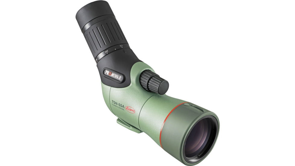 Kowa TS-55 PROMINAR 17-40x55mm Spotting Scope, Angled, Green, TSN-55A