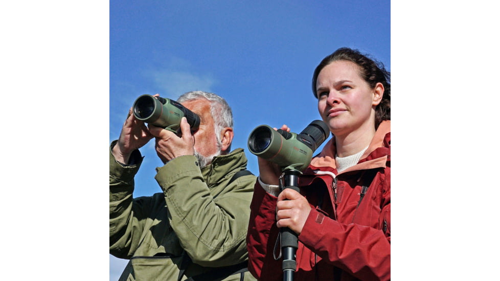 Kowa TS-55 PROMINAR 17-40x55mm Spotting Scope, Angled, Green, TSN-55A