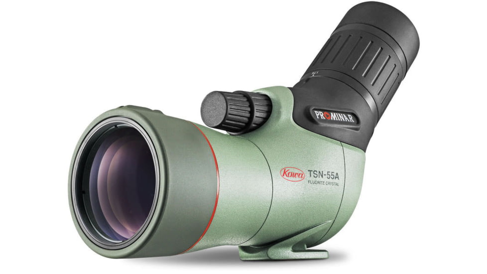 Kowa TS-55 PROMINAR 17-40x55mm Spotting Scope, Angled, Green, TSN-55A