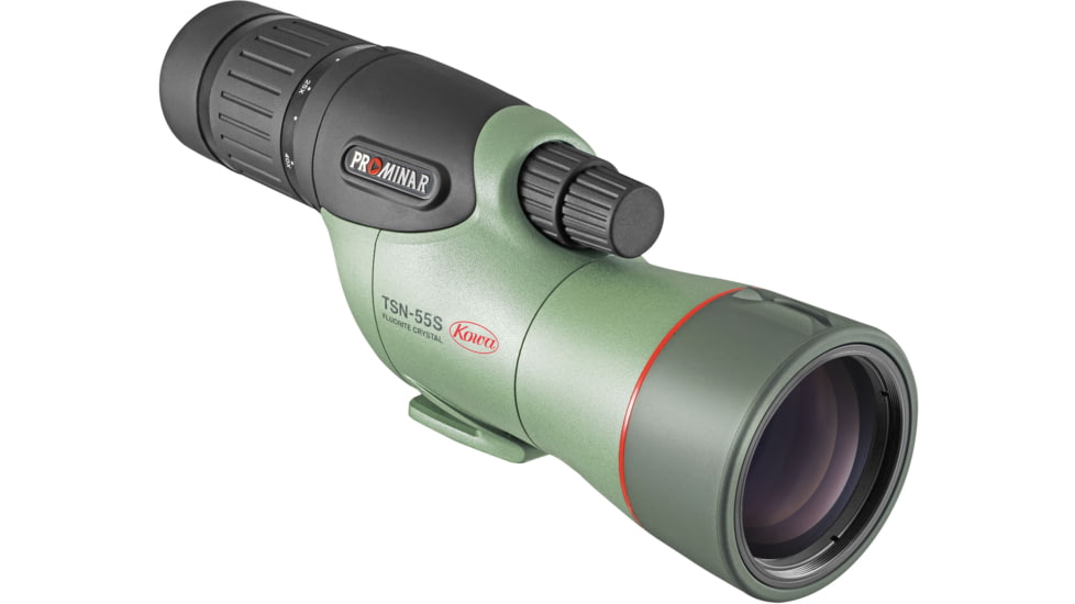 Kowa TS-55 PROMINAR 17-40x55mm Spotting Scope, Straight, Green, TSN-55S