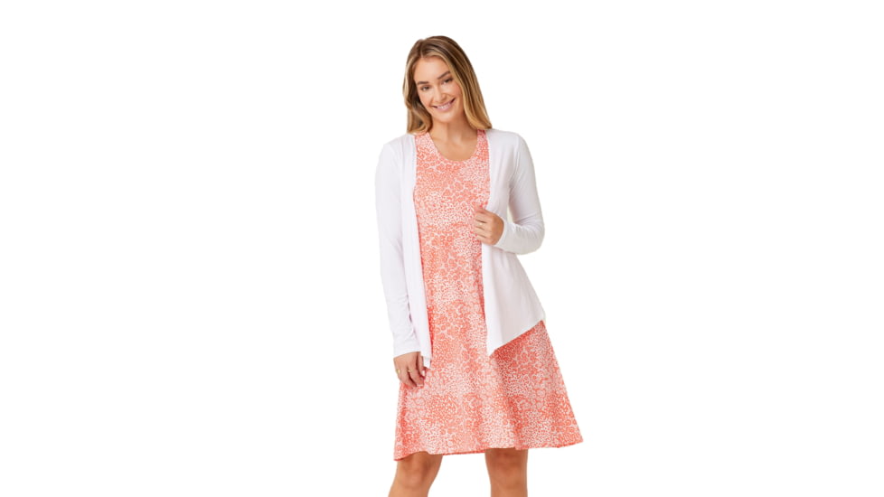 Krimson Klover Breezy Cardigans- Womens, White, Large, S23111-101-L