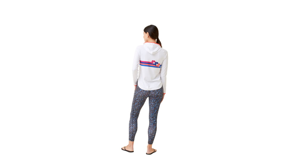Krimson Klover Hallie Sunshirts - Womens, Clover Stripe Coral, Medium, S23147-663-M