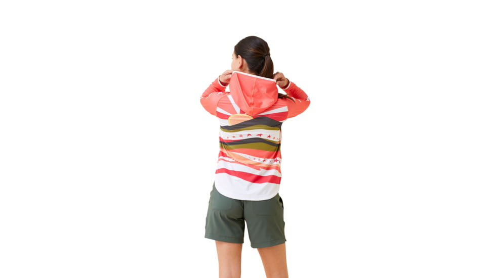 Krimson Klover Hallie Sunshirts - Womens, Sunset Coral, Small, S23147-694-S