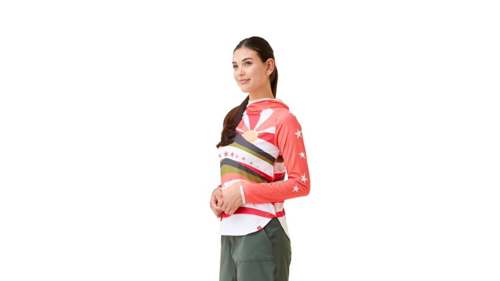 Krimson Klover Hallie Sunshirts - Womens, Sunset Coral, Small, S23147-694-S