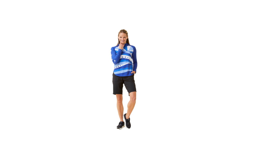 Krimson Klover Hallie Sunshirts - Womens, Sunset S. Blue, Medium, S23147-695-M