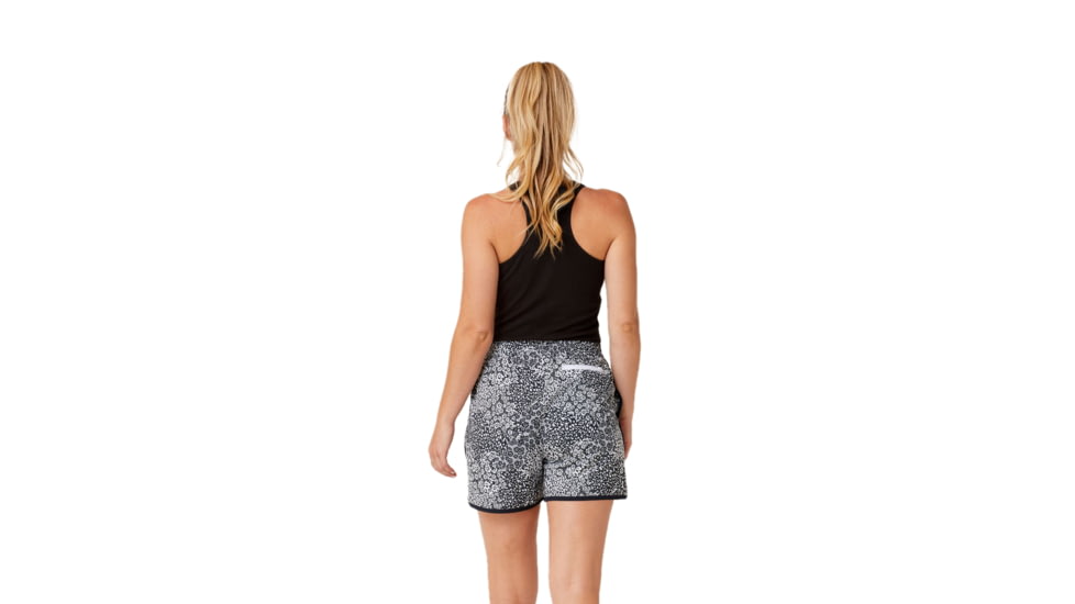 Krimson Klover Jackie Shorts - Womans, Mtn Floral Black, Extra Small, S23122-652-XS