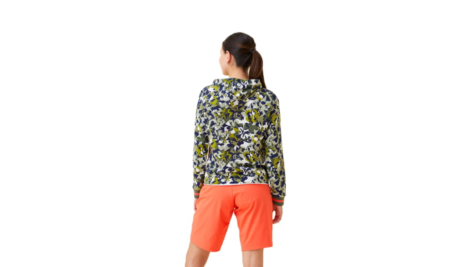 Krimson Klover Julia Hoodies - Womens, Floral Forest, Small, S23120P-670-S