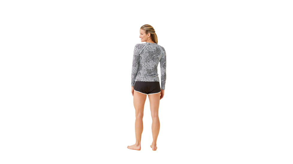 Krimson Klover Mae Swimshirts - Womens, Mtn Floral Black, Medium, S23144P-652-M