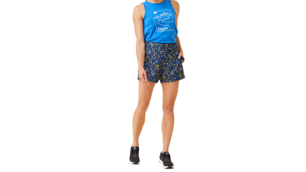 Krimson Klover Rory 5in Inseam Shorts - Womens, Lakeside Indigo, Large, S23101-666-L